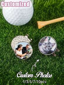 Đánh dấu bóng golf cá nhân hóa, quà tặng golf cho nữ, quà tặng cho người chơi golf, đánh dấu bóng tùy chỉnh, quà tặng golf độc đáo, quà tặng cho người chơi golf, quà tặng cho đội golf - Nhiều màu - Xem 1