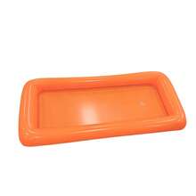 1pc New Large Capacity Inflatable Rectangular Ice Bucket, Party Inflatable PVC Outdoor Leisure Beverage Ice Bin, Holiday Atmosphere Decoration Gift - Multicolor - View 18