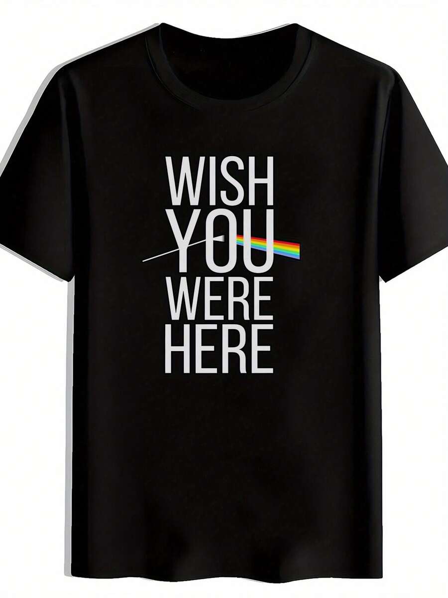 Men T-Shirts - 黑色 - 查看 1