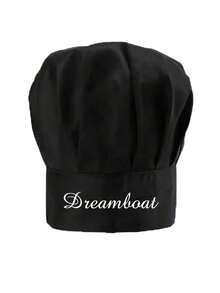 Customizable Chef Hat, Dust-Proof Adjustable Kitchen Cooking Cap For Bakeries, Cafes, Restaurants, Catering Service, Washable Oil-Proof Hair Net With Elastic Strap, Short Brim, Skull Cap - Multicolor - View 11
