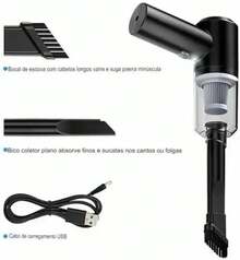 2-In-1 Car Vacuum Cleaner, Wet And Rechargeable, Lightweight, 120W - 1 - View 4