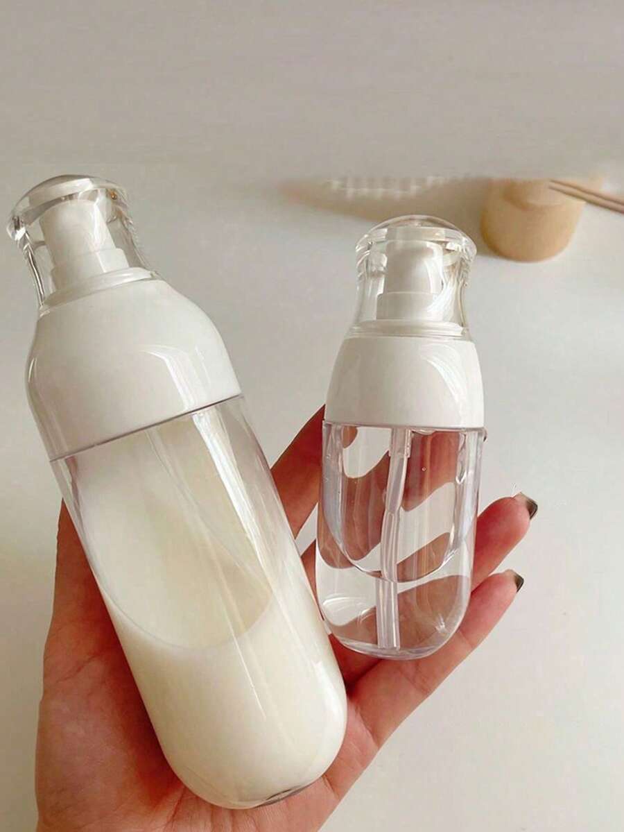 Bộ 2 chai du lịch 30/50/150ml, hộp đựng mỹ phẩm có thể tái sử dụng, chai rỗng đựng dầu gội, sữa tắm, dầu gội và dầu xả, chai nhỏ đựng sữa dưỡng thể, thích hợp cho chuyến công tác, du lịch, trường học, mua sắm, bãi biển và các dịp khác, gợi ý quà tặng Ngày Valentine, quà tặng Valentine giá cả phải chăng, Chủ nhật Phục sinh, Ngày của Mẹ. - Nhiều màu - Xem 1