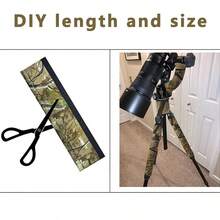 1 pieza Almohadilla protectora de mano antideslizante para silla de soporte de árbol de caza - Agarre antideslizante, longitud y tamaño DIY camuflaje compatible con caza, fotografía, trípodes - Duradero para soportes de árbol, cegador de caza, uso al aire libre - Accesorios de caza & pesca - Multicolor - Ver 4