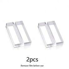 1/2/5/10/20/50pcs Acrylic Transparent Table Card Holder, Name Card Stand, Wedding Direction Sign Display Rack, Suitable For Dining Table, Wedding Photos, Office Menu, Meetings And Other Occasions - Multicolor - View 17