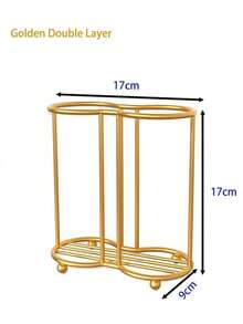 Minimalist Paper Cup Holder, Front Opening For Easy Access, Desktop Coffee & Tea Cup Storage Rack, Cup Organizer, Suitable For Coffee Bar, Office Desk, Office, Home Kitchen Decor, Dining Table Accessories, Kitchen Gadgets, Back To School - A - View 10
