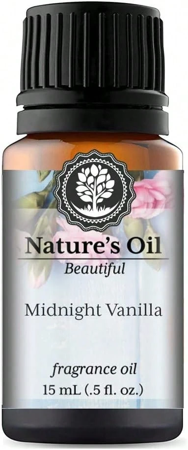 Midnight Vanilla Fragrance Oil (15ml) For Perfume, Diffusers, Soap Making, Candles, Lotion, Home Scents, Linen Spray, Bath Bombs, Slime - White - View 1