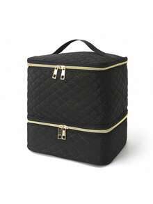2026 Large Capacity Multifunctional Portable PU Leather Cosmetic Bag, Makeup Bag, Toiletry Bag, Makeup Organizer, Makeup Case, Manicure Supplies - 4 - 查看 4