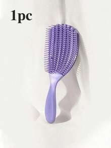 1/3PCS Cleaning Styling Set, Shell-Shaped Fluffy Large-Arc-Shaped Comb, A Comb That Makes Hair Smooth And Free Of Knots, Multi-Functional Massage Comb - Multicolor - View 15