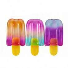1pc Gradient Ice Cream Squeeze Toy, Slow Rising Stress Relief Sensory Toy, Soft Anti-Anxiety Squeeze Toy Model, Suitable For Teens, Adults, Office, Travel, Party Gifts - Multicolor - View 3