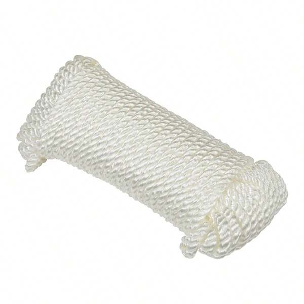 Ozark Trail Twisted Nylon Marine Dock Line, 1/4 In X 50 Ft, 124 Lb Load Capacity