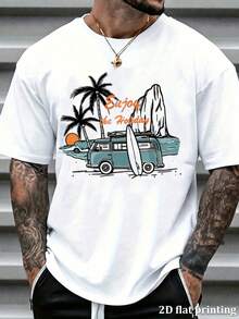 Camisetas de hombre - Blanco - Ver 6