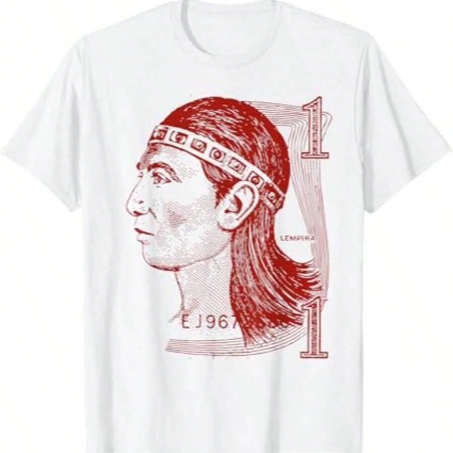 Honduras, Lempira Billete T-Shirt - White - View 1