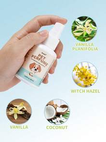 Oivolii Pet Deodorizing Spray, Pet Perfume - Vanilla Coconut Scent, Long-Lasting Fragrance, Keeps Pets Smelling Fresh And Clean., Suitable As A Daily Grooming Tool For Dogs And Cats, A Great Gift For Pets. 2.03fl.Oz. - 60ml - View 5