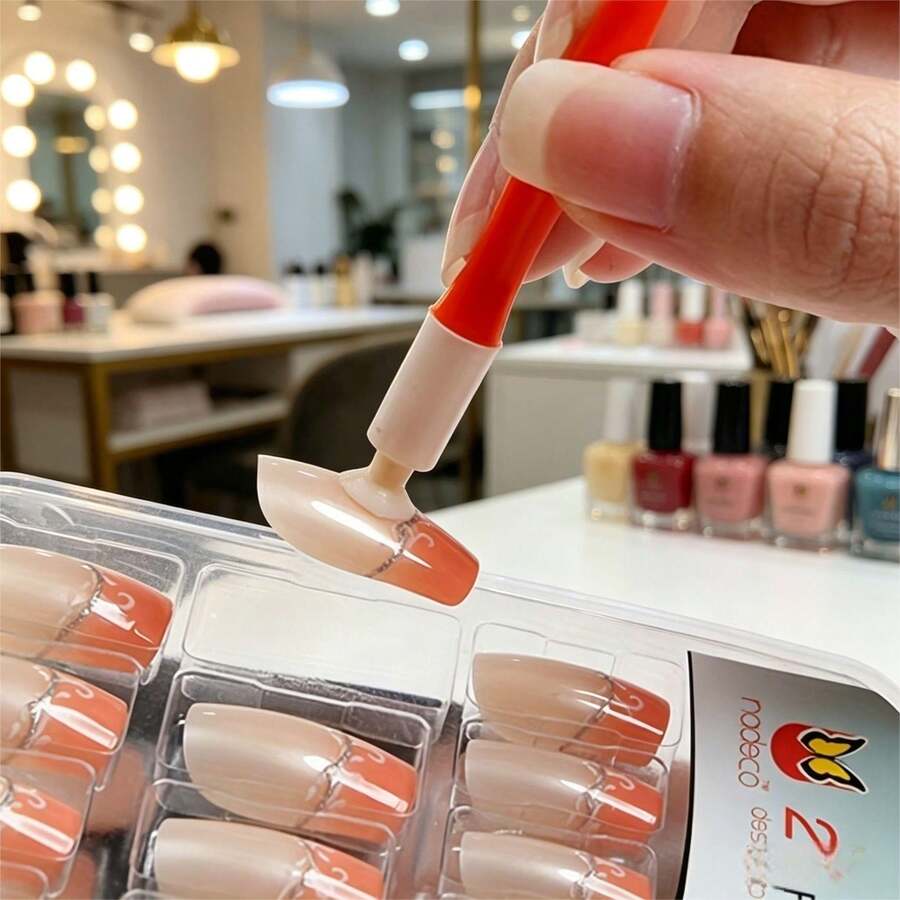 Nagelkunst Stifthalter, Nagelkunst Stift Aufbewahrungswerkzeug, Mini Nagelkunst Stifthalter. Lichttherapie Stift Kristall Stifthalter, Mehrfarbiger 5-Fach Stifthalter, beidseitig verwendbar, geeignet für professionelle Nagelstudios und Haushalte. - Verschiedenfarbig - Übersicht 1