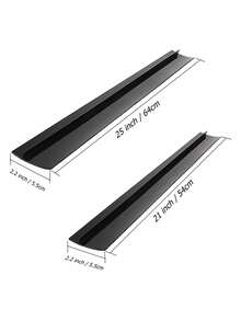 1/2pcs Silicone Stove Gap Cover, Kitchen Countertop Gap Filler Strip, Heat-Resistant Oven Gap Seal Strip, Suitable For Countertop, Stove, Washing Machine, Oven, Dryer, Kitchen Supplies, Kitchen Accessories, Kitchen Tools - Multicolor - View 4