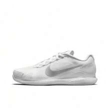 Nike Air Zoom Vapor Pro stoßabsorbierende und rutschfeste Low-Top Tennisschuhe für Damen, Weiß/Silber - CZ0222-108 - Übersicht 1