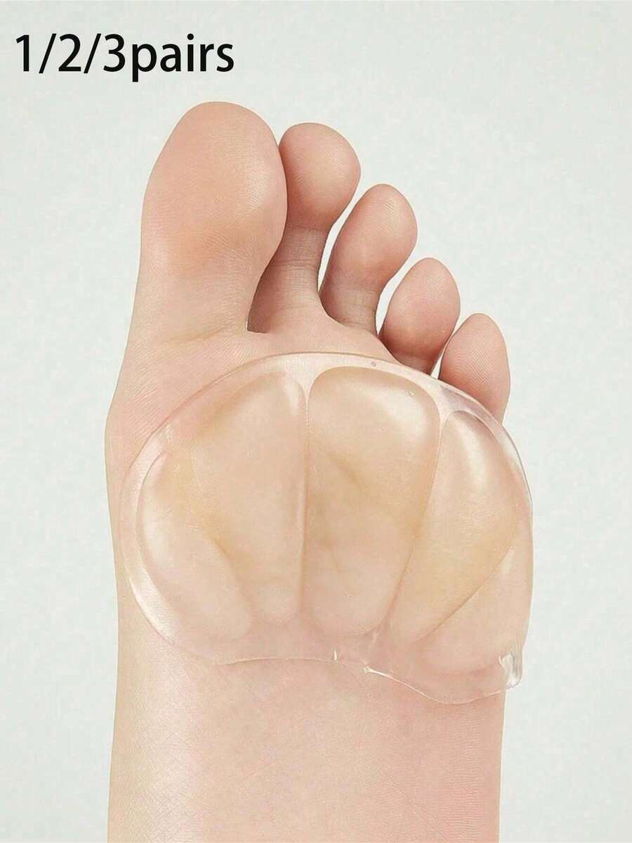 1/2/3 Đôi Miếng Dán Silicone Tự Dính Cho Ức Bàn Chân, Miếng Dán Chống Trượt Cho Mũi Chân, Lót Giày Cao Gót Thoải Mái, Miếng Dán Mũi Chân, Phụ Kiện Giày Dép Quà Tặng Lý Tưởng, Dụng Cụ Chăm Sóc Chân, Dụng Cụ Chăm Sóc Cơ Thể, Miếng Dán Chống Ma Sát, Bảo Vệ Chân, Miếng Dán Chống Trượt Gót Chân, Lót Giày - nhiều màu - Xem 1