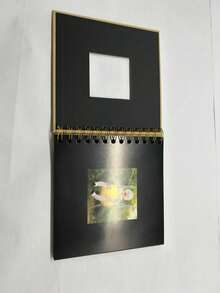 1件 DIY 牛皮紙剪貼簿相簿 - 硬殼手工復古記憶書，適合作為婚禮賓客禮物、週年紀念禮物、畢業紀念品、父親節禮物、手工剪貼簿、夏季手工藝、7月4日裝飾與珍貴回憶 - 多色 - 查看 4