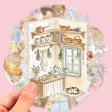 50pcs Cute Cartoon Creative Stickers, Suitable For Suitcase, Notebook Decoration, Planner, Water Bottle And Guka Decoration. - 50 Cute Cartoon Creative Stickers - View 5