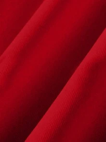 Presenta un estampado de corazón mexicano, cómodo de llevar en primavera, verano y otoño, ecológico. - Rojo - Ver 7