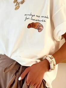 Women T-Shirts - White - View 2