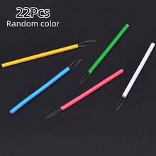 3/5/6/8/10/15/20/22/30Pcs Hand Sewing DIY Auxiliary Tool Quick Threader Multi-Color Optional Sewing Handcraft Needle Threading Auxiliary Accessory - Multicolor - View 18