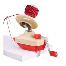 Handmade Fiber Yarn Winding Ball Reel Holder - Khaki - View 6