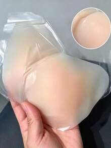 1 par de cubrepezones de silicona en forma de lágrima - almohadillas adhesivas reutilizables sin costuras para pechos, adecuadas para atuendos sin tirantes y sin espalda - Multicolor - Ver 5