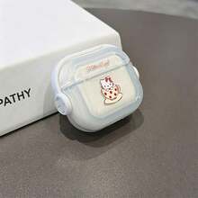 三麗鷗 Hello Kitty 茶杯造型 AirPods Pro 保護殼，可愛日系透明防震殼，附旋轉支架，適用於 AirPods 1/2/3/4 及 Pro/Pro 2 代，適合新款 AirPods Pro 3，送女友的聖誕襪小禮物 - transparent - 查看 1