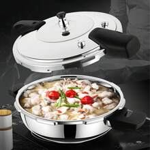 3L Stainless Steel Pressure Cooker For Rice, Yogurt, And Saute, Suitable For All Types Of Stoves, 22cm - View 8