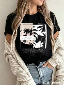 Women T-Shirts - 黑色 - 查看 6