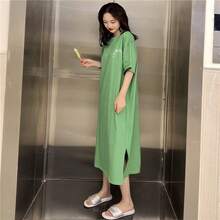Women Midi Dresses - Black - View 4