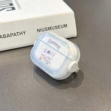 三麗鷗 Cinnamoroll 音樂 AirPods Pro 保護殼 可愛透明防震殼 附旋轉支架 相容 AirPods 1/2/3/4 與 Pro/Pro 2 代 適用於新款 AirPods Pro 3 送女友聖誕襪小禮物 - transparent - 查看 5