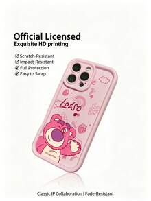 Miniso Funda de teléfono de silicona escalonada Disney, funda de teléfono de verano, regalo de vacaciones, funda de teléfono antideslizante, a prueba de caídas, a prueba de huellas dactilares, compatible con iPhone 17, 17Air, 17pro, 17promax, 11, 12, 13, 14, 15, 16pro, 16promax, 14Plus, 15Plus, 16Plus, 16pro, 16promax, XR. - Rosa - Ver 7