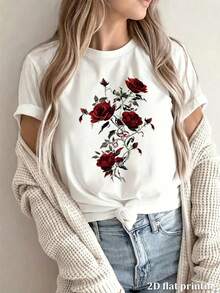 Women T-Shirts - White - View 6