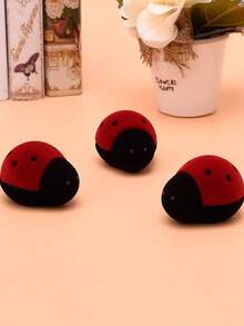 3pcs/1pc Cartoon Ladybug Shaped Ring Box, Suitable For Gifts Or Jewelry Storage, Applicable For Weddings, Birthday Parties, Theme Parties, Bachelor Parties, Anniversaries, Proposals, Bridal Showers And Other Occasions - One Size Fits All - View 5