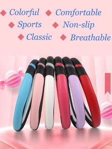 1Pc Leather Car Steering Wheel Cover, Non-Slip Car Wheel Cover Protector Breathable Microfiber Leather Universal Fit For Most Cars - A - View 8