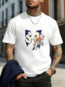 Men T-Shirts - White - View 2