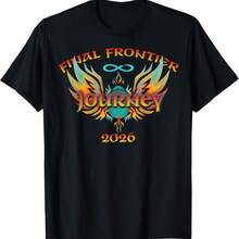 Journey Final Frontier 2026 T-Shirt - 黑色 - 查看 1