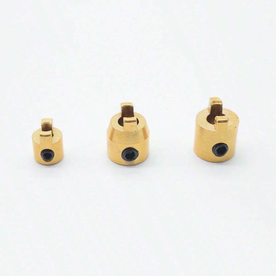 1件 RC 船傳動狗骨軸支架 3mm 4mm 4.76mm 5mm 傳動軸槳叉 RC 船傳動軸配件 - 黃色 - 查看 1