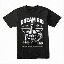 Unisex Short Sleeve Drop Shoulder T-Shirt, Draymond Green Gold Blooded Vintage Basketball Print, Loose Fit Retro Tee - 後四人組 - 查看 1