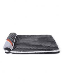 LANGXINGCS 1pc Short Plush Soft Comfortable Pet Bed Mat With Neck Pillow, Removable Zipper Pet Pad For Dogs And Cats, Suitable For Large, Medium And Small Pets To Sleep And Rest - Multicolor - View 13