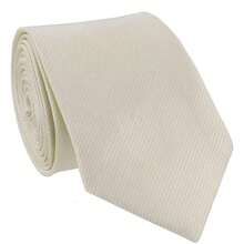 Set Of 3 Light Gray Ties For Groomsmen, Weddings, And Events - Straw - View 3