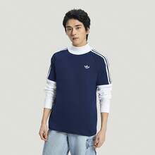 Adidas 3S TEE 純棉針織運動短袖T恤 - 寶藍色 - 查看 5