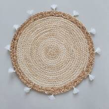 1/4/7/9/10Pcs Bohemian Wall Hanging Basket Decor, Cattail Woven Baskets Wall Decor, Boho Wall Decor, Round Farmhouse Wall Baskets For Rustic Home Kitchen Decor, Multiple Sizes - Multicolor - View 21