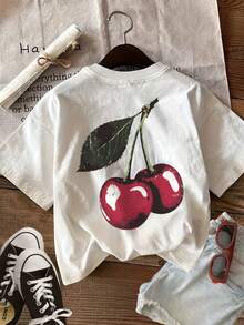 Plus Size T-shirts - Vitt - Visa 2