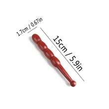 1/2 Pear-Shaped Solid Wood Massage Stick - Multifunctional Manual Wooden Acupoint Stick And Foot SAP Tool, Smooth Surface, Full Body Muscle Relaxation, Relaxation Aid, Best Gift Choice - A - View 4