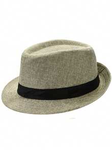 1/3 chiếc mũ Panama cổ điển thập niên 1920 D EXCEED - mũ Fedora vành ngắn cho nam và nữ, thoáng khí - phong cách unisex phù hợp cho hóa trang, đi biển, mặc hàng ngày & ngoài trời - nhiều màu - Xem 33