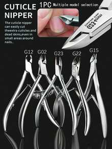 Professional Stainless Steel Callus Remover Scissors, Ultra Sharp 3mm/4mm/5mm Blade Callus Cutter, Home & Salon Pedicure Tool - Multicolor - View 2