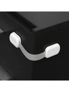 1/3pcs Child Safety Locks, Multi-Functional Baby Lock Straps With Adjustable Length, Anti-Pinch, ABS Material, Suitable For Cabinets, Drawers, Toilets, Refrigerators - Multicolor - View 11